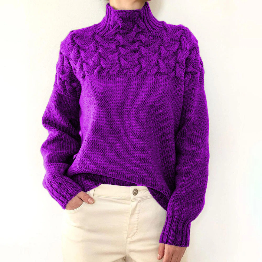 Noémie | Suéter de Cuello Alto