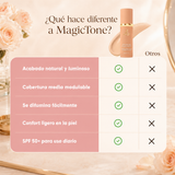 MagicTone | Base de Maquillaje 4 en 1 que Cambia de Color SPF 50