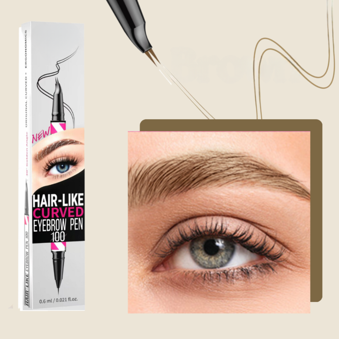 BrowMaster 3D | Lápiz de Cejas de Doble Punta