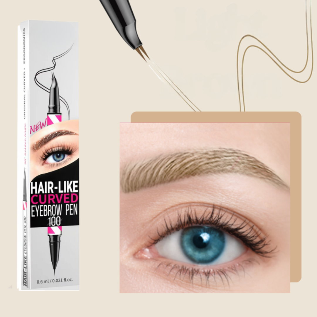 BrowMaster 3D | Lápiz de Cejas de Doble Punta