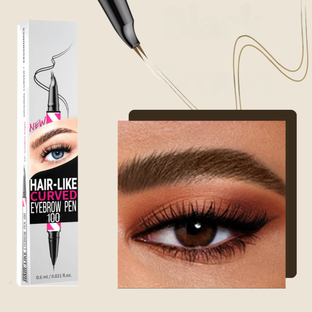 BrowMaster 3D | Lápiz de Cejas de Doble Punta