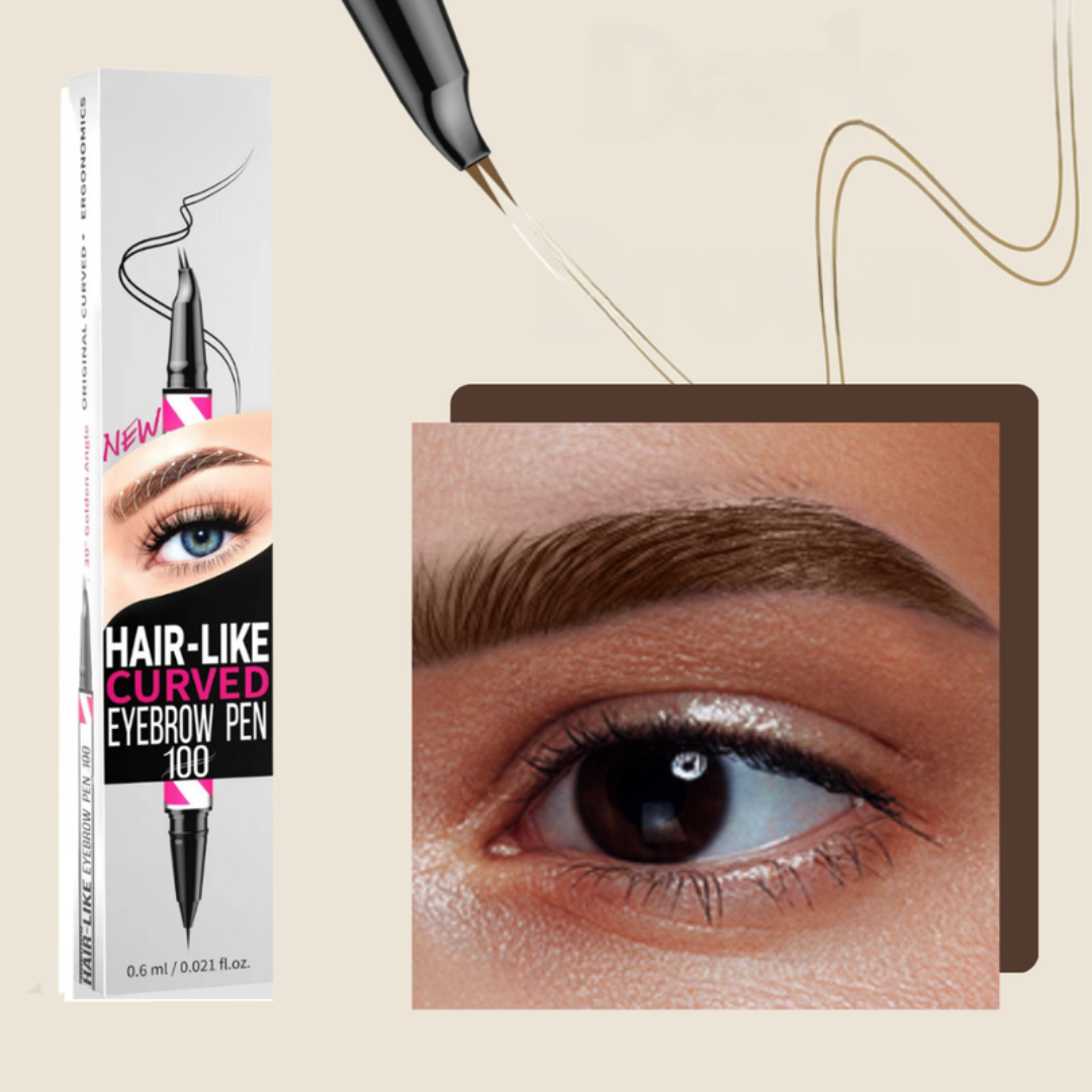 BrowMaster 3D | Lápiz de Cejas de Doble Punta