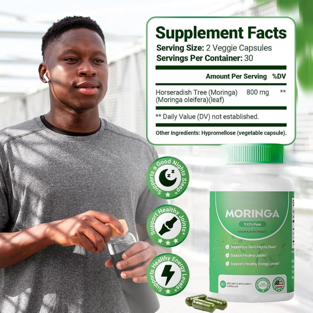 MoriGreen | Cápsulas de Moringa para el Equilibrio Total del Cuerpo