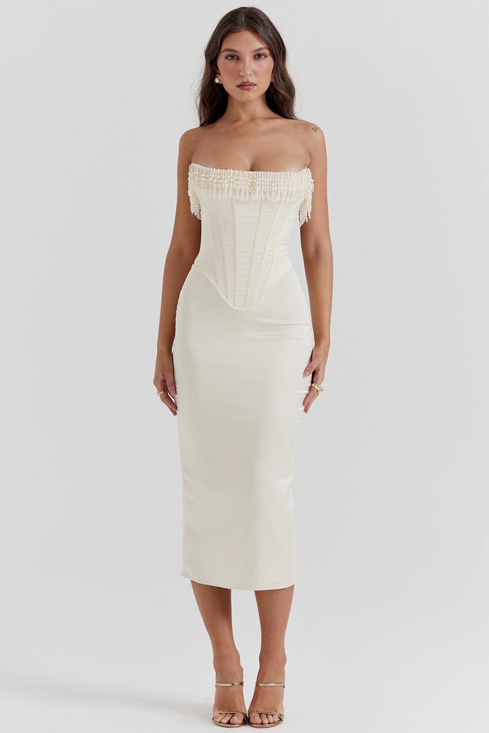 Nalita | Vestido Midi con Corsé