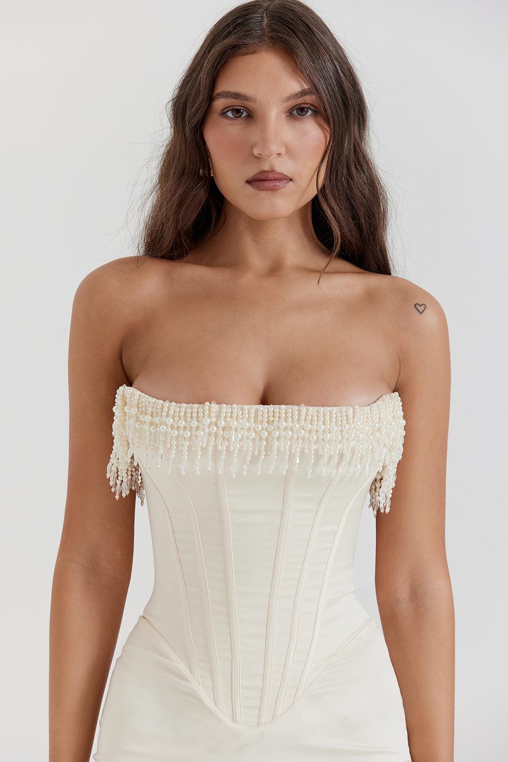 Nalita | Vestido Midi con Corsé
