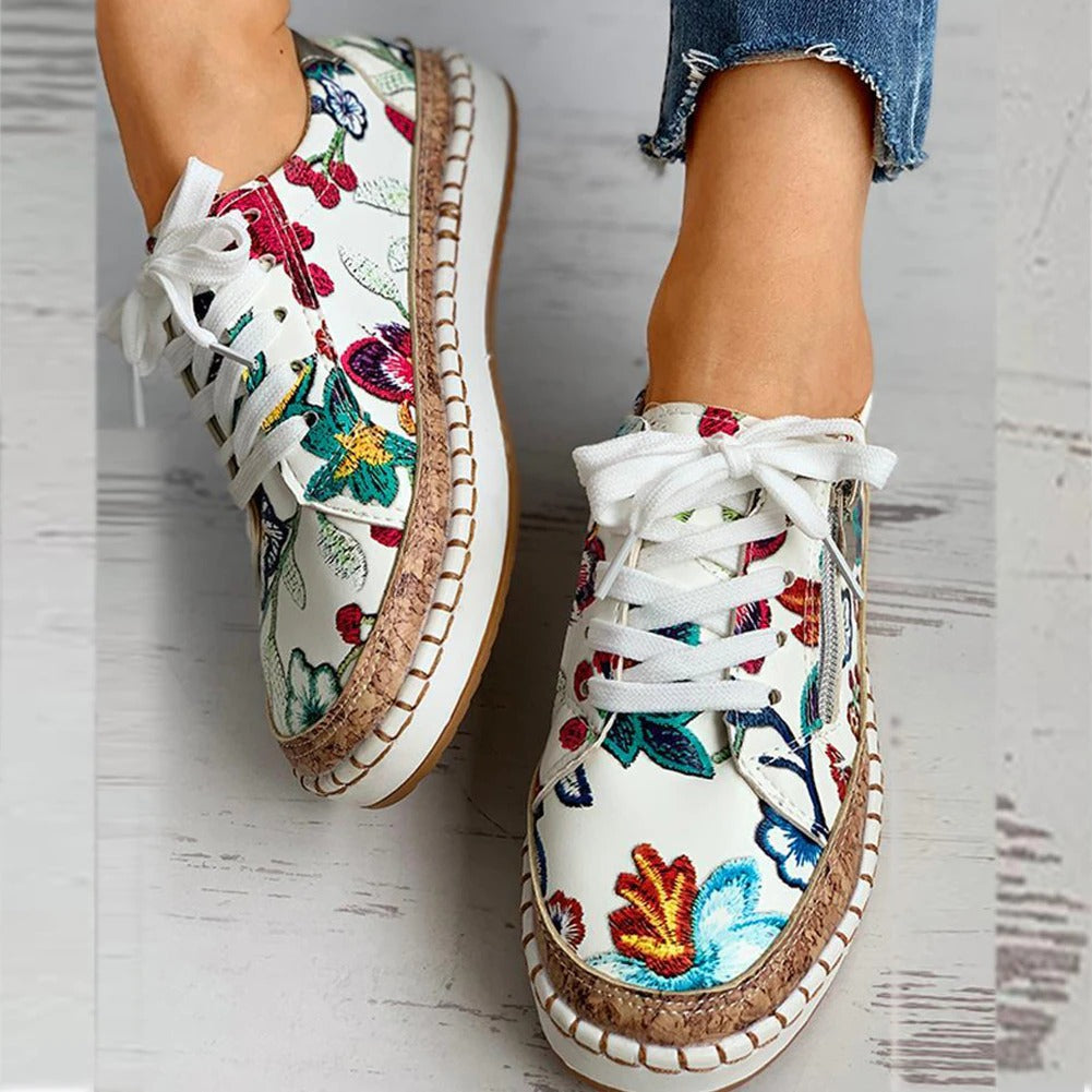 Santorini | Zapatillas Florales