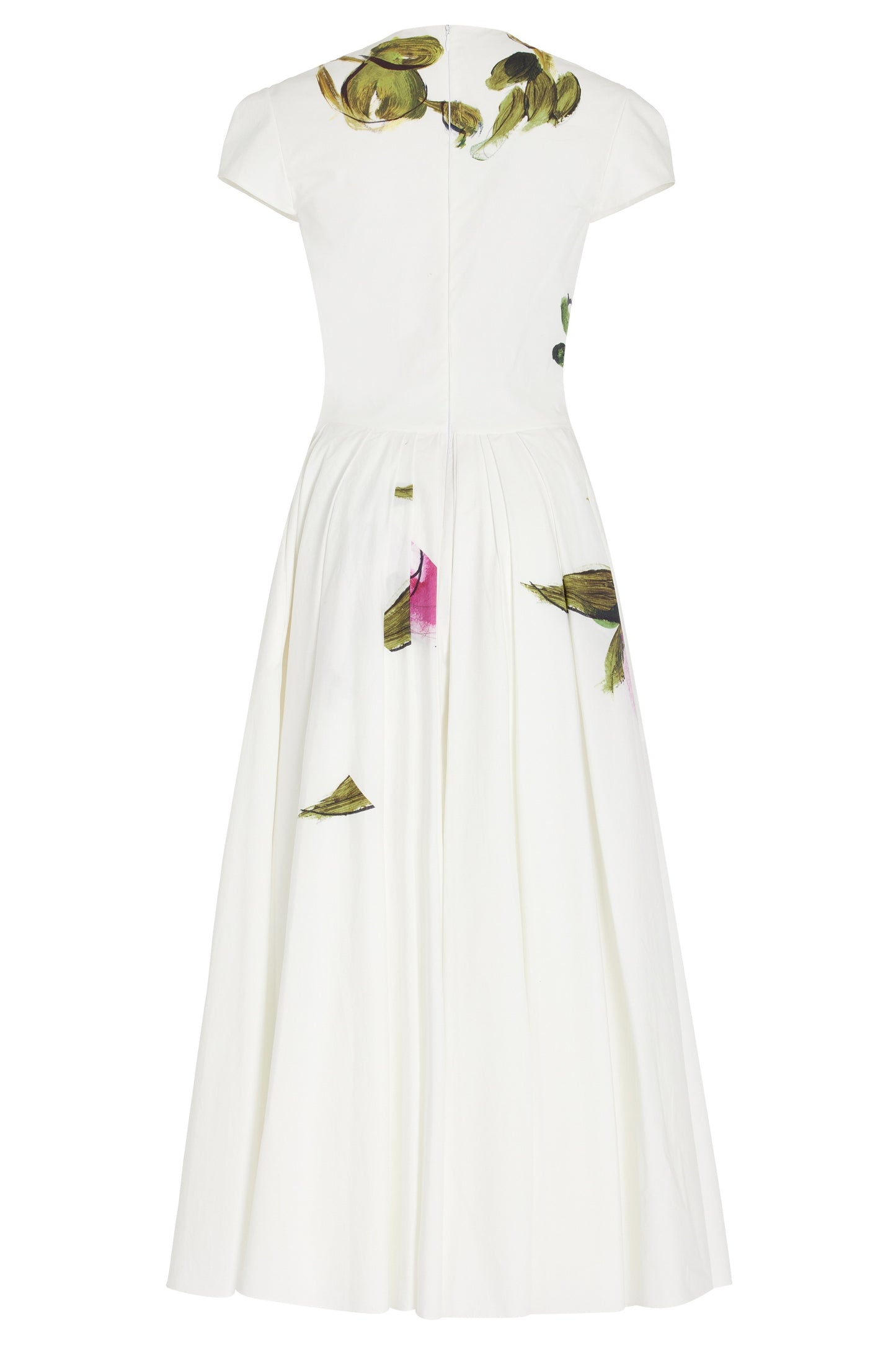 Winona | Vestido Midi de Mangas Cortas