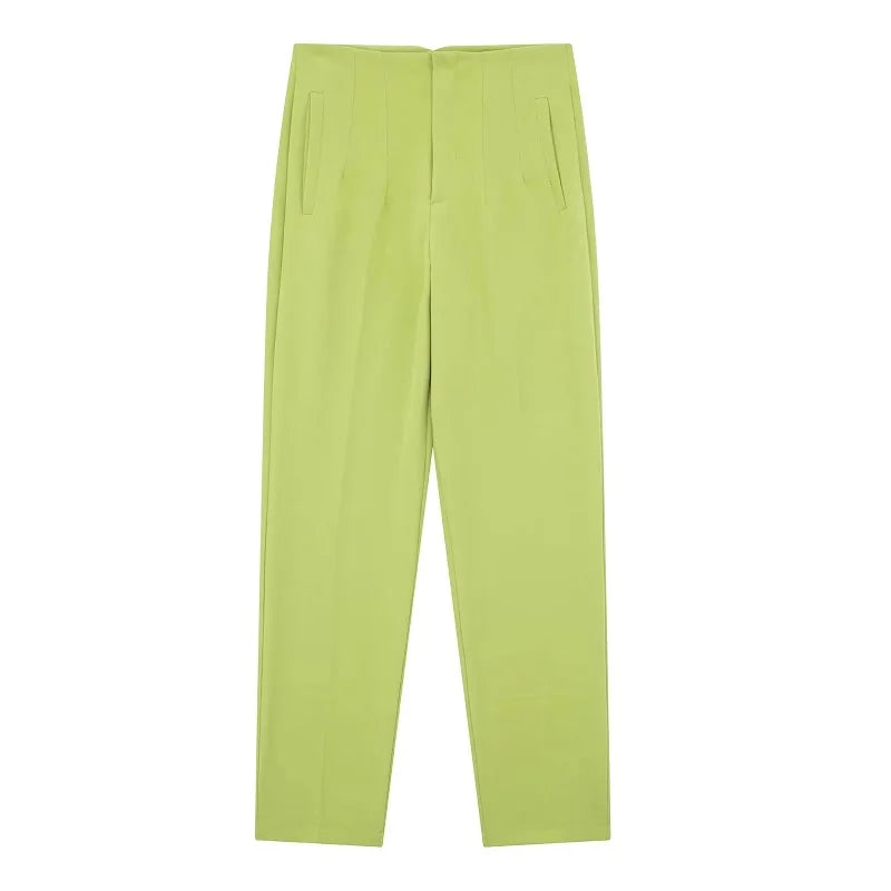 Claude | Pantalones Elegantes de Cintura Alta