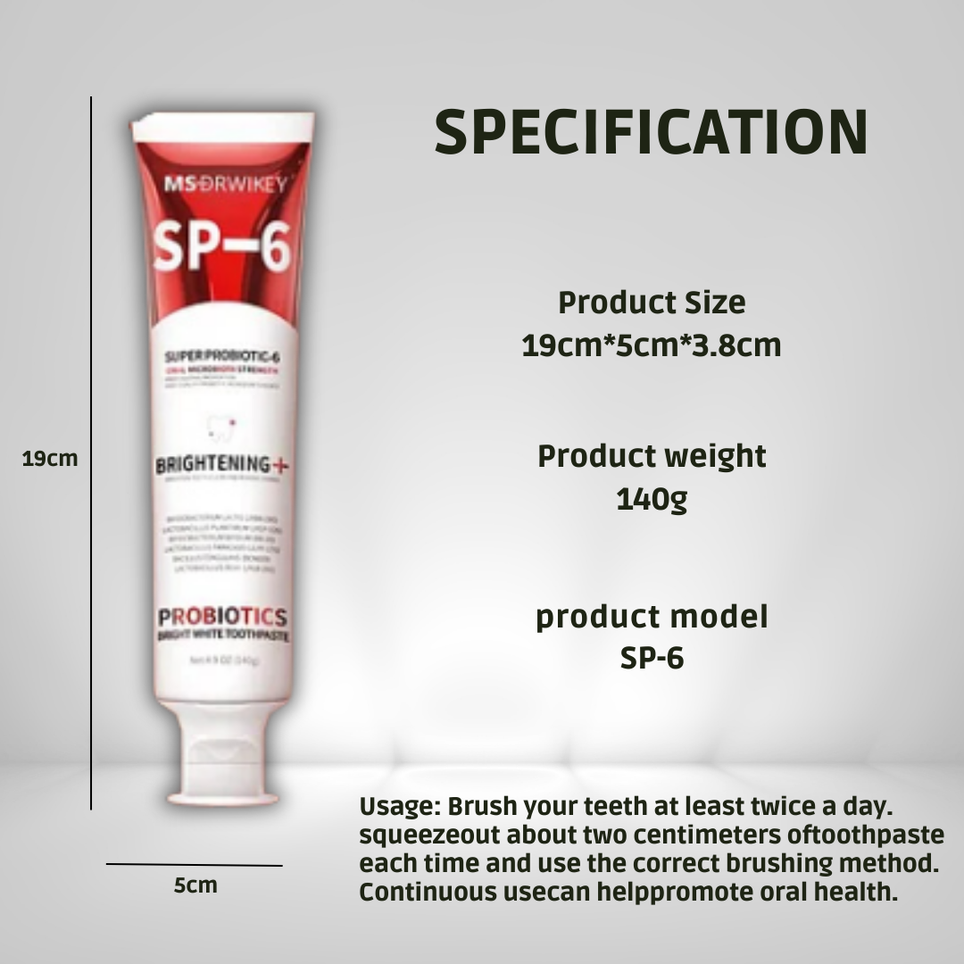 Brightenning | Pasta de Dientes con Probióticos SP-6