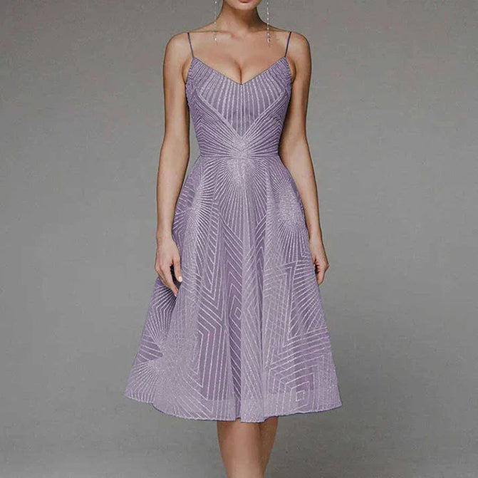 Raina | Vestido Elegante Sin Espalda