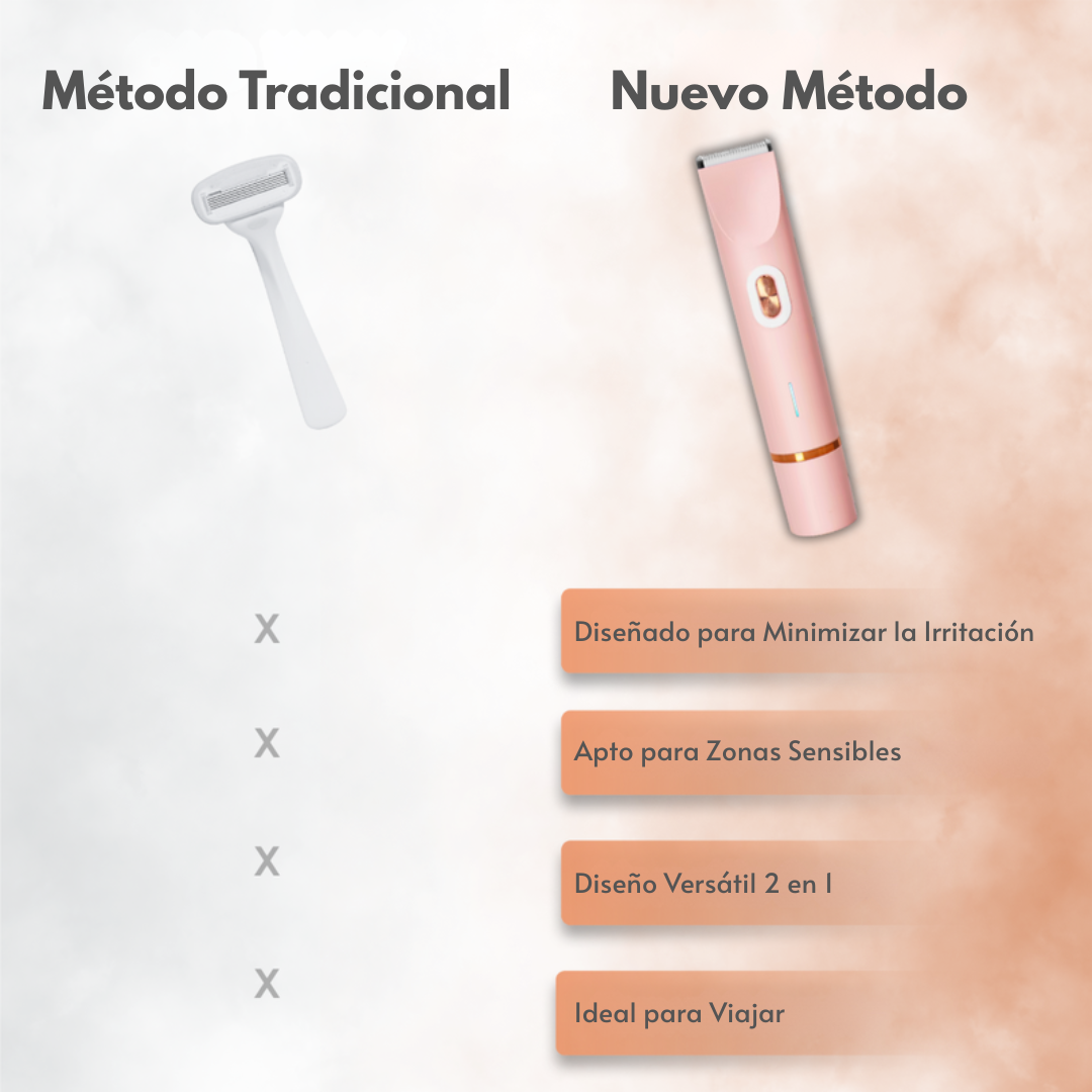 PeachBuzz | Recortadora De Bikini 2 En 1