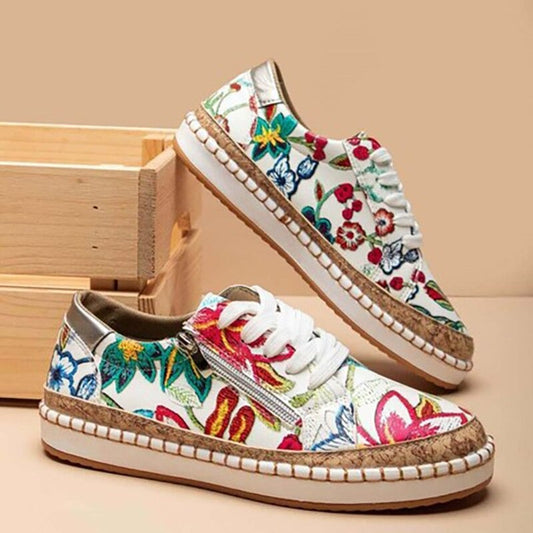 Santorini | Zapatillas Florales