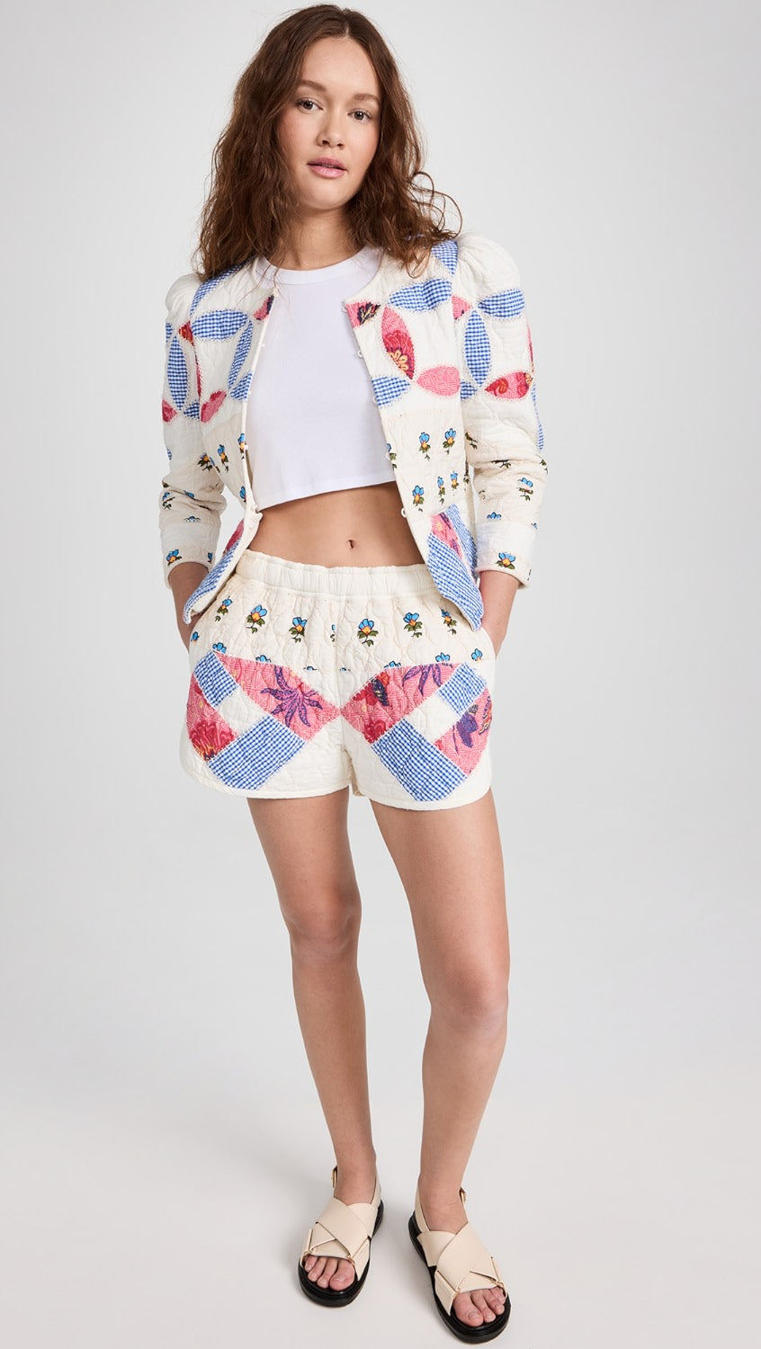 Zenaida | Pantalones Cortos Acolchados