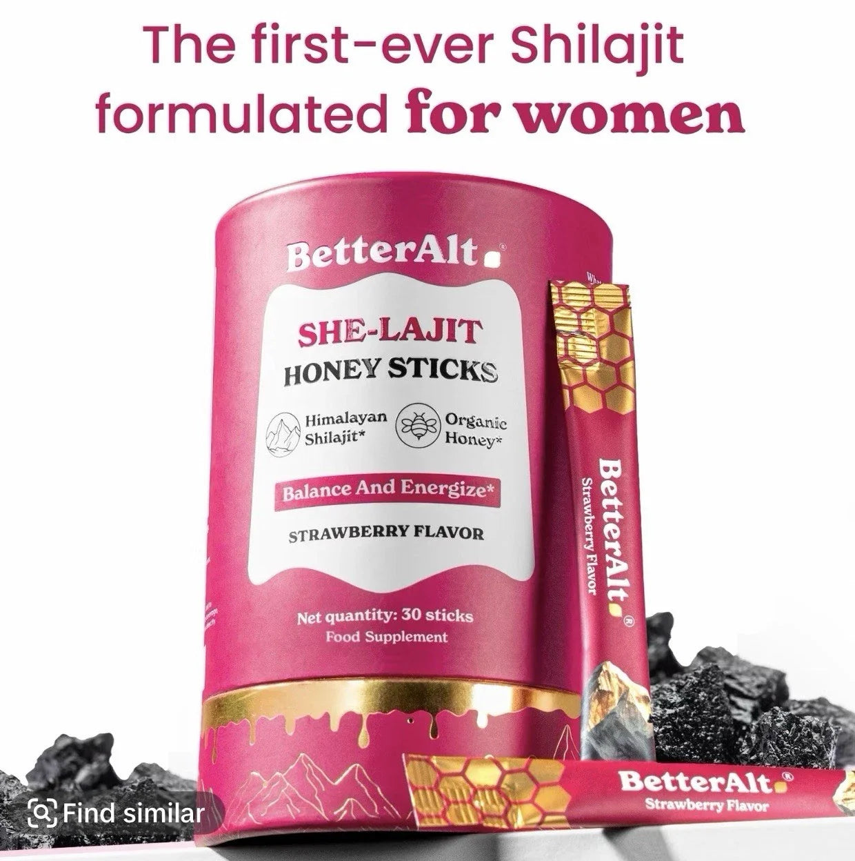 BetterAlt | Palitos de Miel con Shilajit
