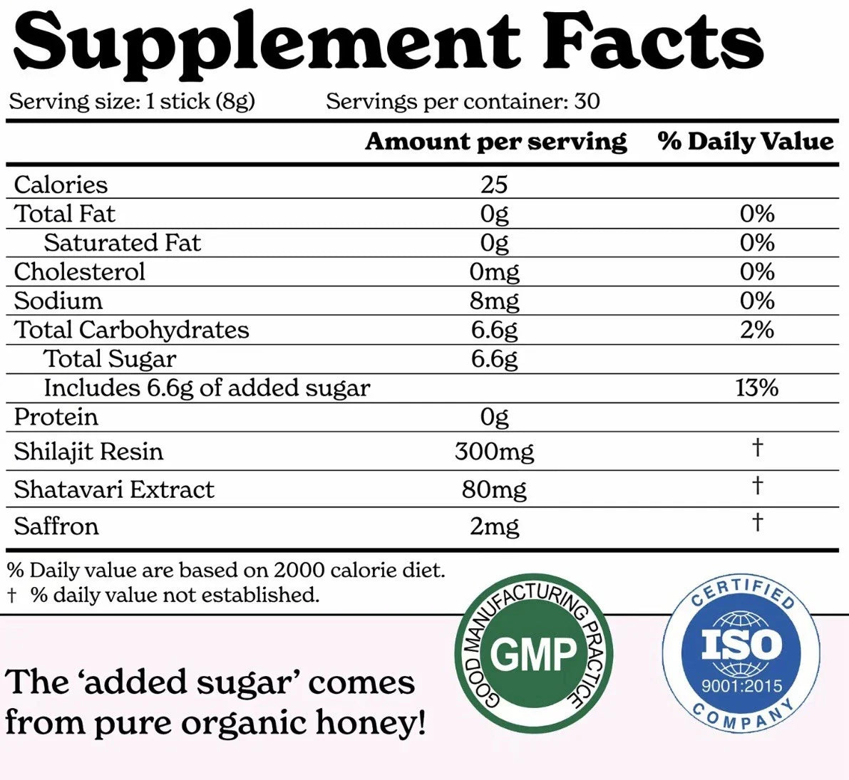 BetterAlt | Palitos de Miel con Shilajit