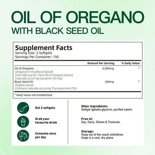 VitalLeaf | Aceite de Orégano