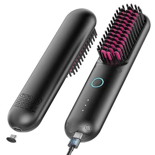 Mini Cepillo Portátil | Peinado Fácil en Cualquier Lugar