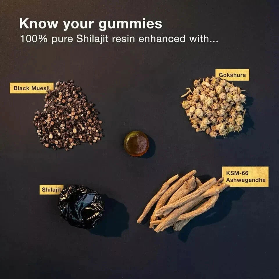 Gominolas de Shilajit Gold