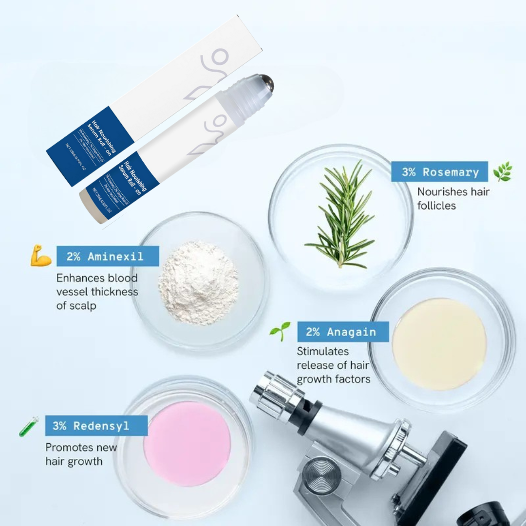 Sérum Nutritivo |Cuidado del Cabello en Roll-On