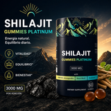 Shilajit Gummy Platinum | Bienestar diario, sin complicaciones