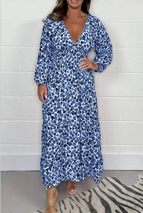 Lucinda | Vestido Midi con escote en V