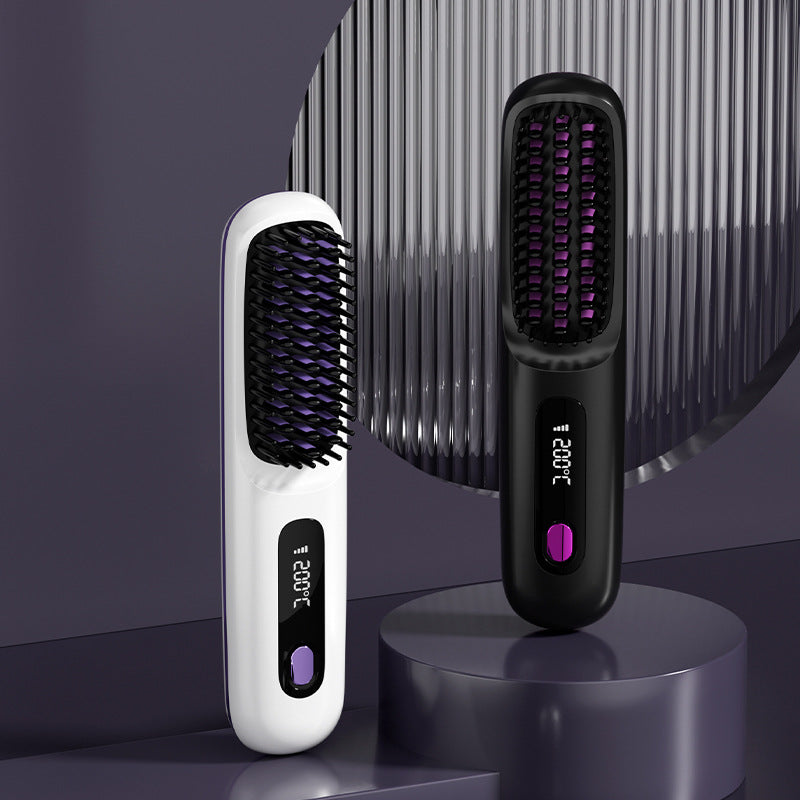 Mini Cepillo Portátil | Peinado Fácil en Cualquier Lugar