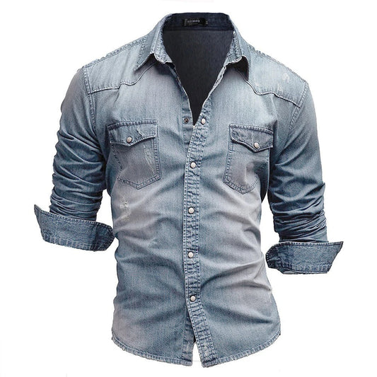Alan | Camisa de Jeans para Hombre