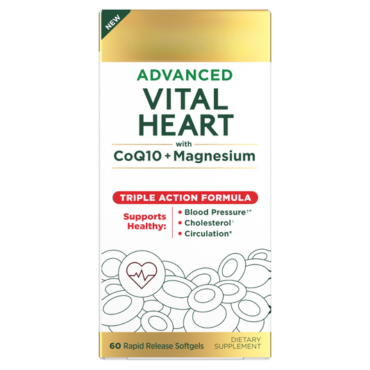 Vital Heart | Suplemento de CoQ10 + Magnesio