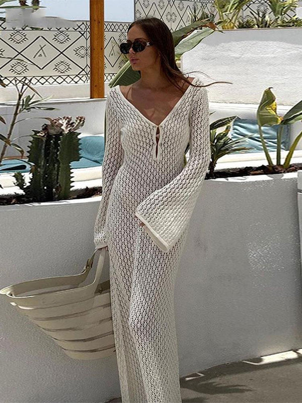 Ailen | Irradia Elegancia con el Vestido Estilo Cubresol de Playa