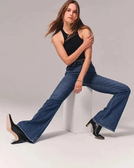 High Waist Stretch Jeans